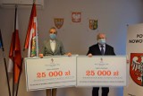 Nowy Tomyśl. Dwa stypendia dla uczniów szkół średnich o wartości 25 000 zł trafiły do Starostwa Powiatowego