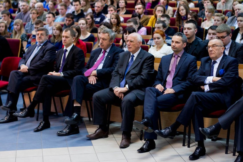 Minister Sprawiedliwości Jarosław Gowin w WSIiZ