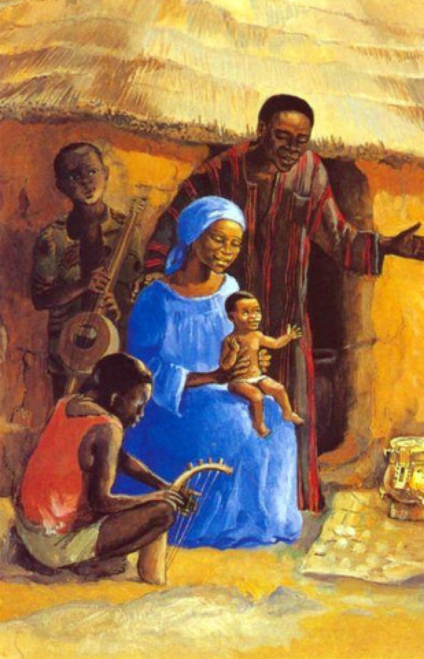 Afrykańskie malarstwo MAFA ( źródło: internet )