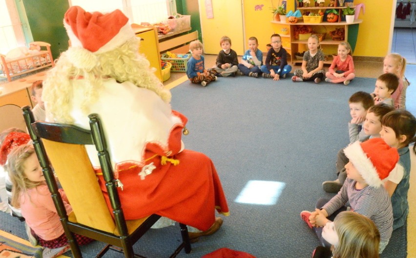 Wizyta Świętego Mikołaja w zielonogórskim przedszkolu...