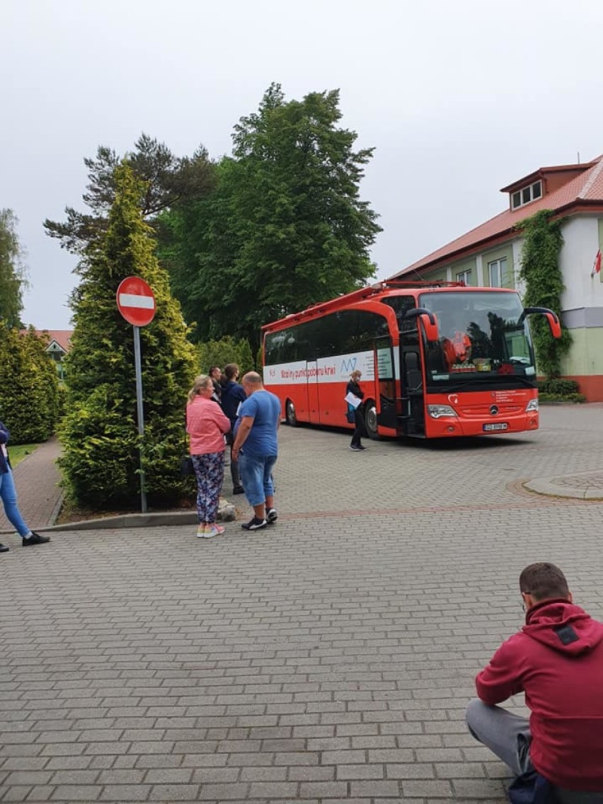 Przedsezonowy pobór krwi w kościele pw. WNMP we Władysławowie - sobota, 13 czerwca 2020