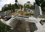Zatrzymali wandali, którzy w październiku zniszczyli legnicki cmentarz