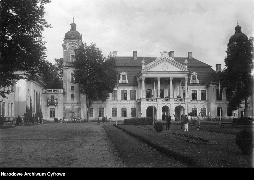 Kozłówka. Pałac Zamoyskich, 1920 r.
