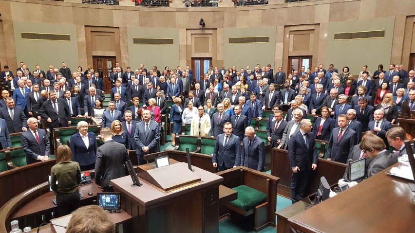 Paweł Rychlik jest już oficjalnie posłem. Dzisiaj złożył ślubowanie w Sejmie[FOTO, FILM]