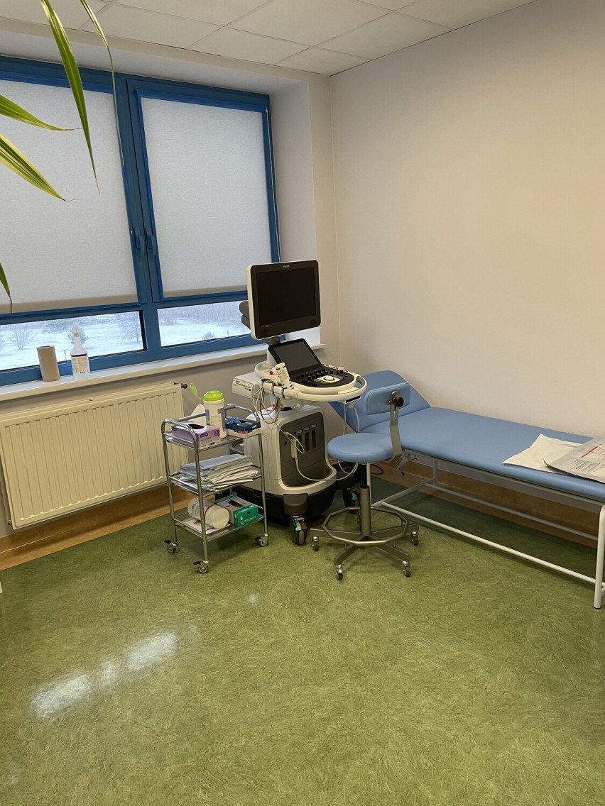 Szpital Powiatowy w Radomsku z nowym echokardiografem. Pracownia USG Serca po modernizacji