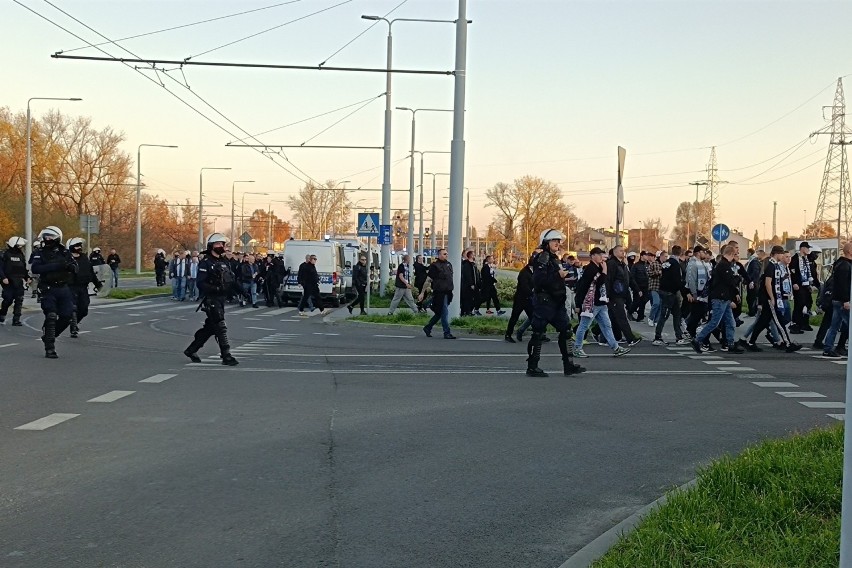 Przed meczem Motoru Lublin z Legią Warszawa policja mobilizuje siły i zamyka ulice