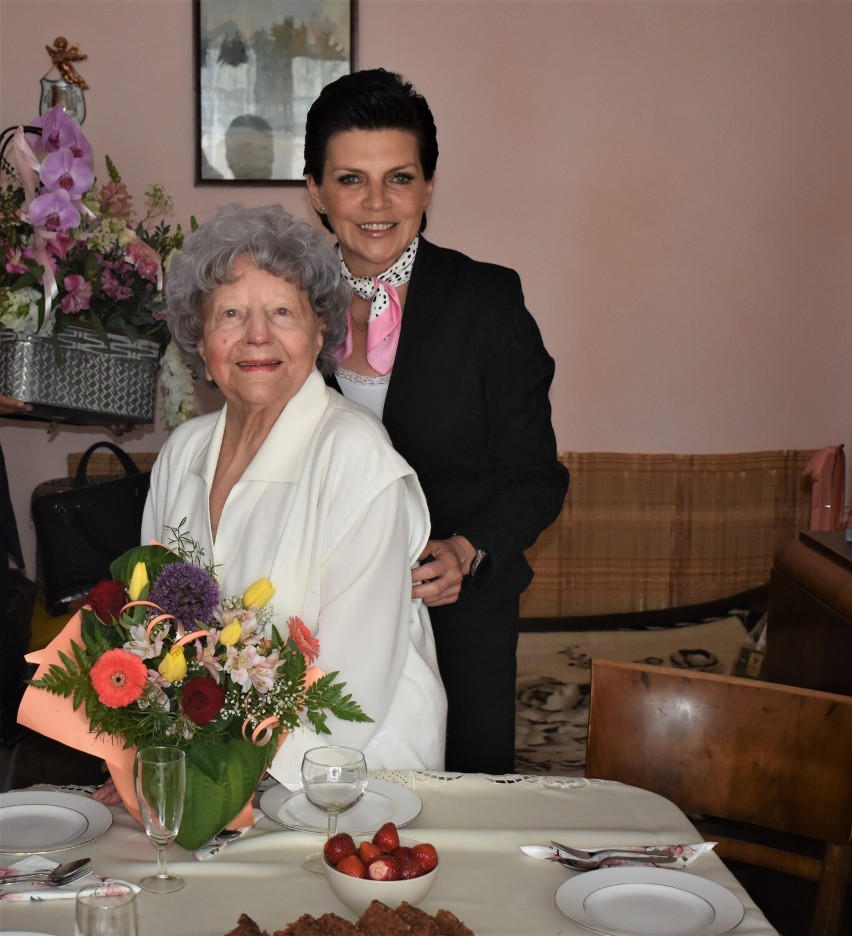 Pani Kryspina z Bystrzycy Kłodzkiej świętowała 100. urodziny 
