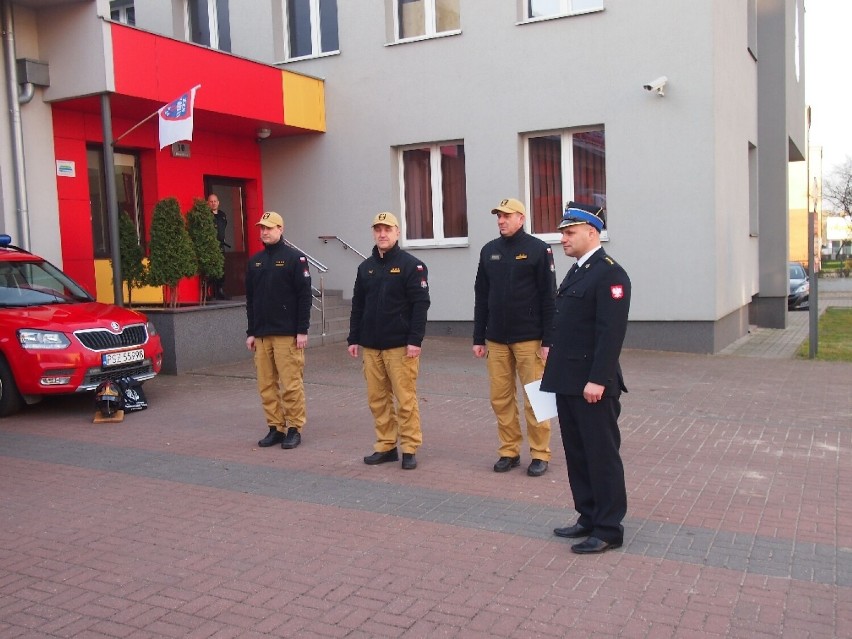 Emerytury w szamotulskiej straży pożarnej i policji