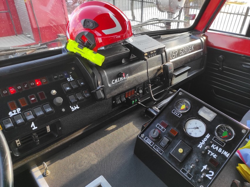 Samochód gaśniczy z OSP Szadek przekazany na Ukrainę