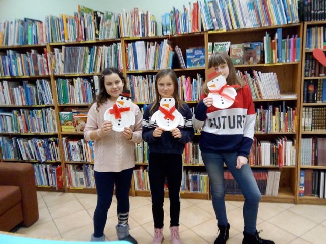 ”Zimowe wariacje książkowe”, czyli zabawy i konkursy dla dzieci w czasie ferii zimowych