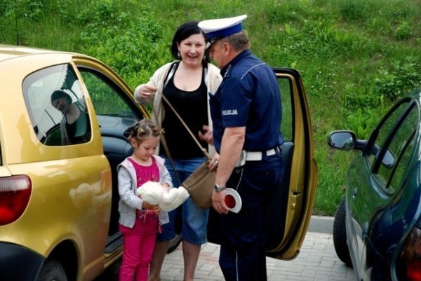 Dla niezdyscyplinowanych i nieprzestrzegających prawa kierowców-rodziców posypały się mandaty karne.
