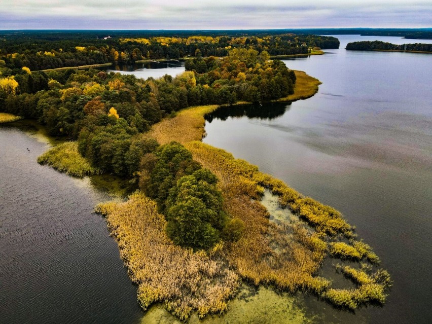 Jesień ma swoje uroki - jezioro Pile i okolice