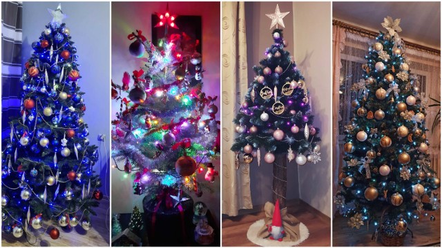 Bożonarodzeniowe drzewka naszych Czytelników, którymi pochwalili się na naszym Facebooku