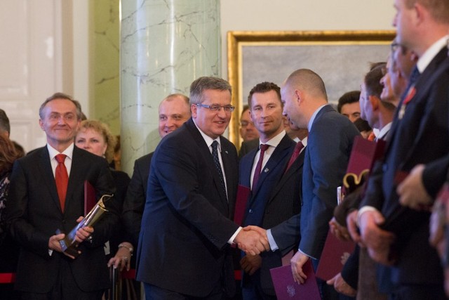 Nagroda dla Parku Śląskiego została wręczona przez prezydenta Bronisława Komorowskiego.
