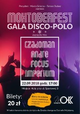 MOKtoberfest - Gala Disco Polo. Pięciogodzinna zabawa przy muzyce czterech popularnych w Polsce zespołów 