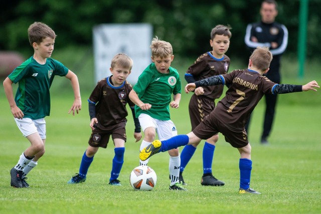 Turniej piłkarski w kategorii U-7, zorganizowany z okazji 100-lecia Garbarni Kraków