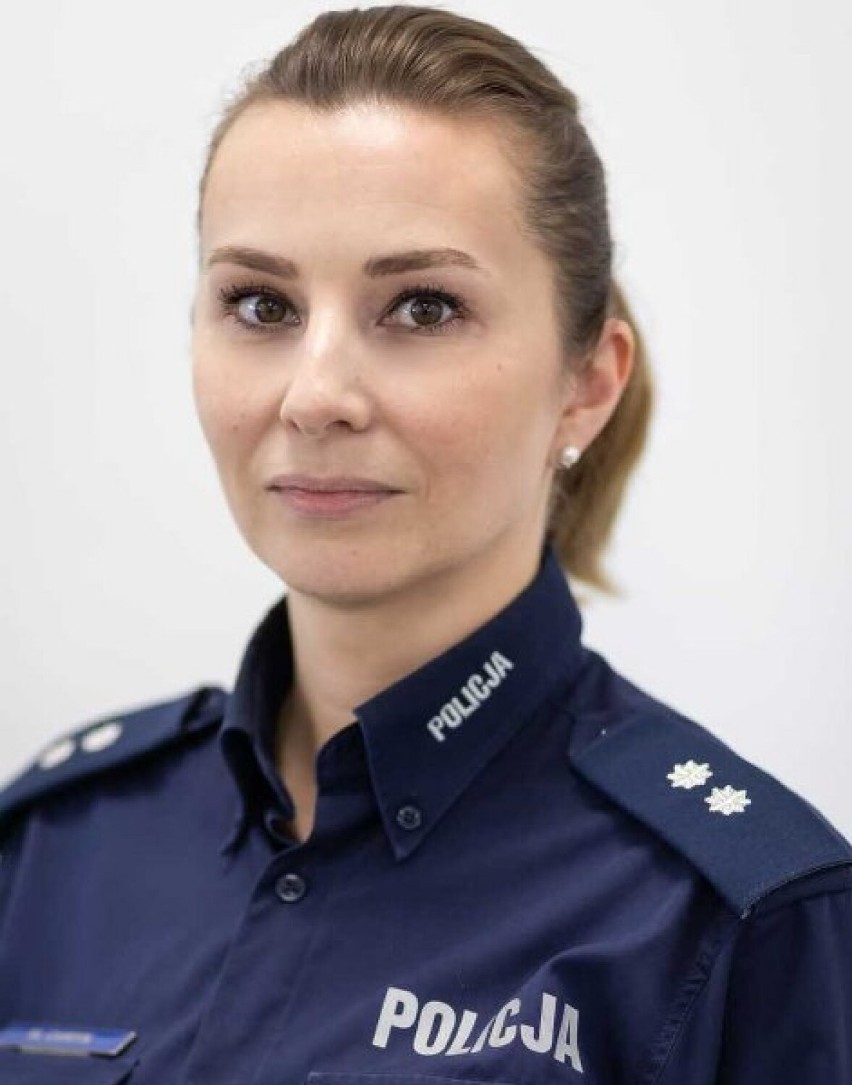 Monika Curyk, oficer prasowa KPP w Gostyniu
