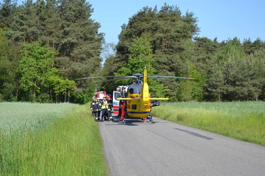 Gronowice: Zasnął za kierownicą i dachował