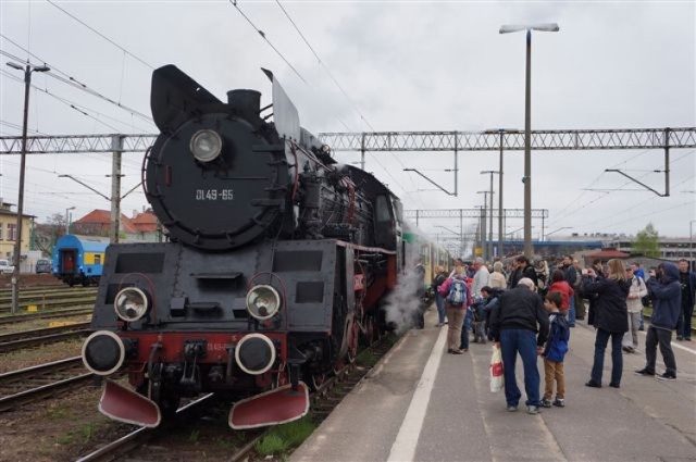 Pociągiem pod parą na "Wielką Ucieczkę"