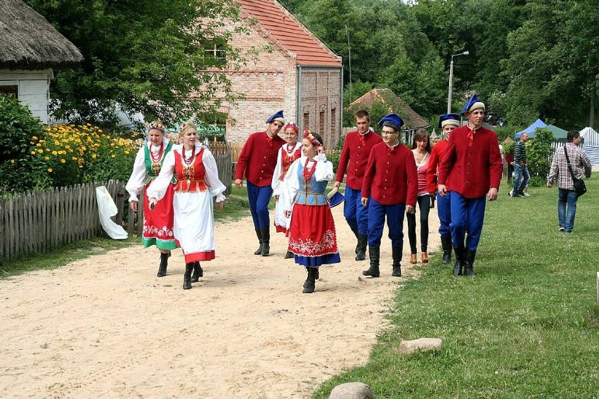 Festyn w skansenie w Kłóbce czerwiec 2013