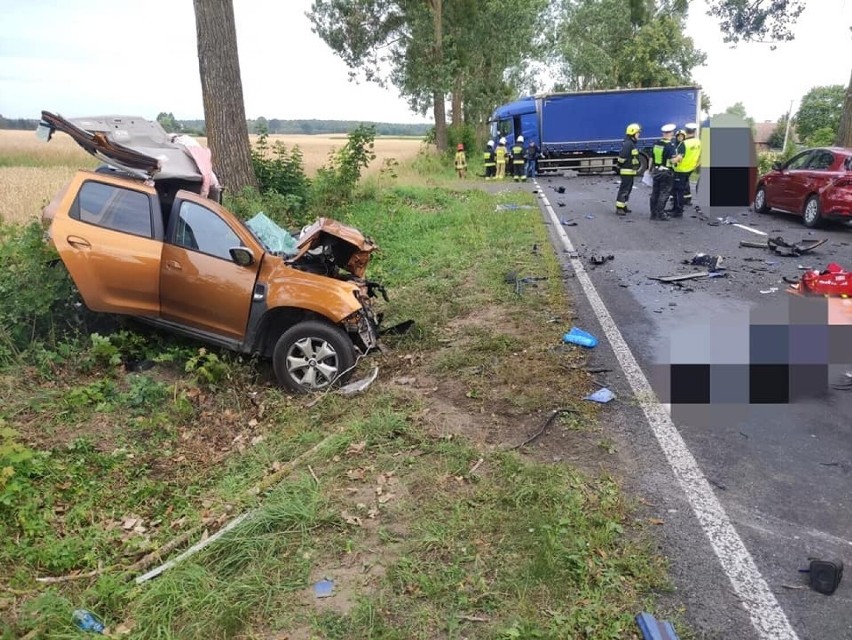 Niestety jedna osoba zginęła w wypadku w miejscowości...