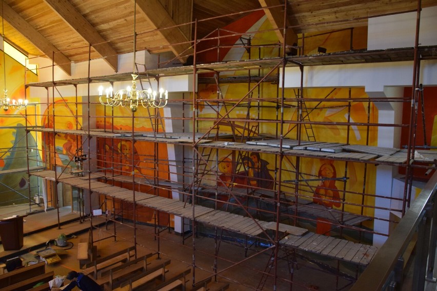 Kościół św. Krzysztofa w Szczecinku ozdobiony malowidłami ojca Marko Ivana Rupnika [zdjęcia]