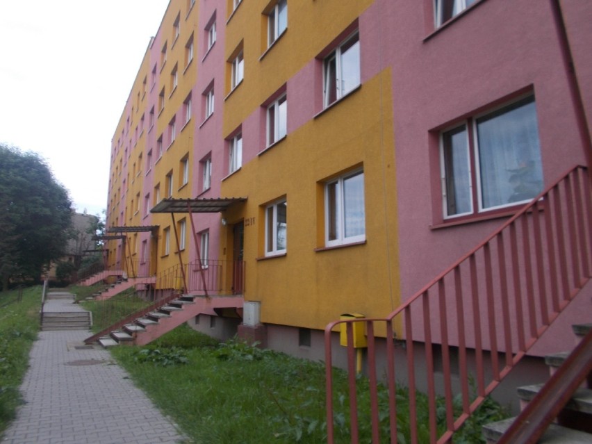 Kolorowe bloki w Mikołowie