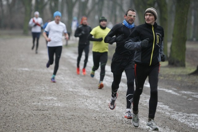 Parkrun Łódź w Parku Poniatowskiego/ 28.11.2015