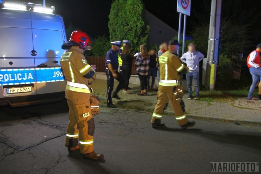 Wypadek w Opolu przy ul. Prószkowskiej. Zderzyły się trzy samochody, jedna osoba ranna