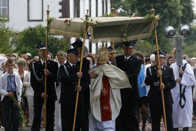 Procesja Bożego Ciała w Krotoszycach