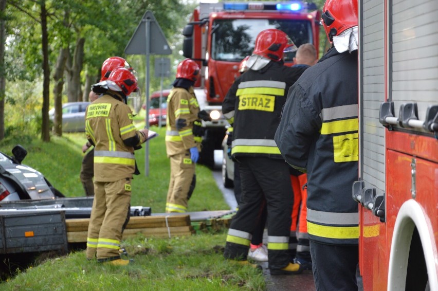 Wypadek na Fabrycznej w Skierniewicach. Poszkodowany 14-latek