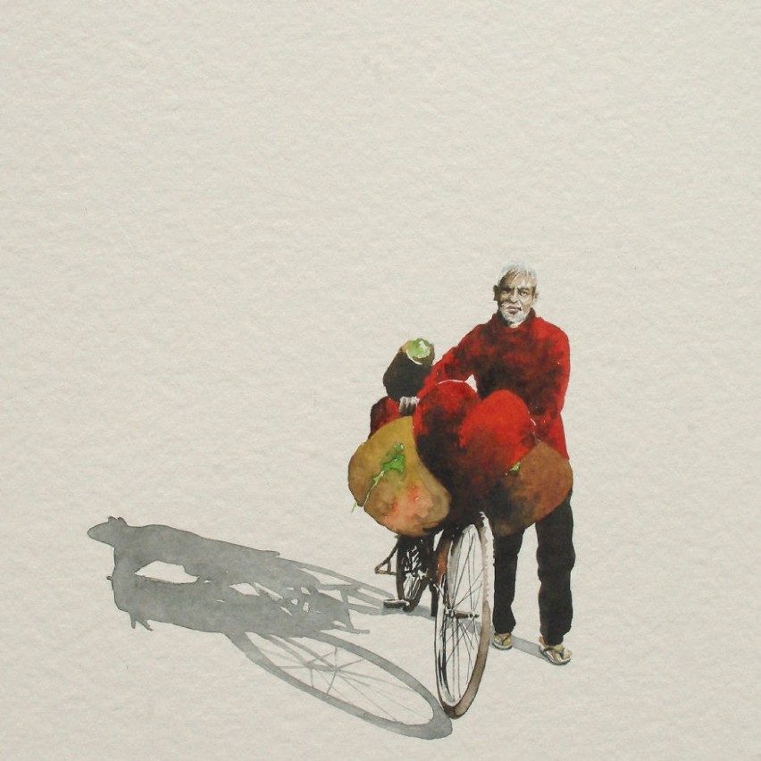 Allen Shaw, indyjski artysta zarazi cię miłością do rowerów....
