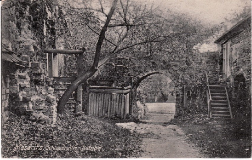 Międzyrzecki zamek i okolice przed 1945 r.