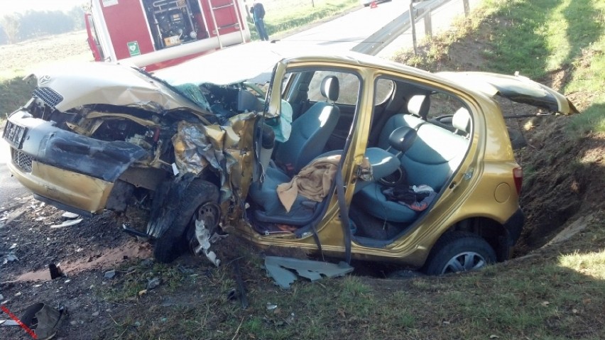 Wypadek w Miszewie 19-09-2015