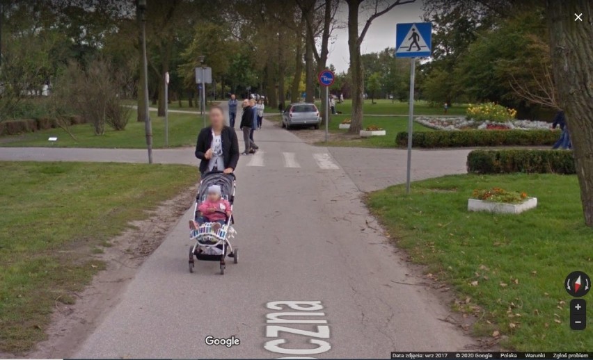 Inowrocławskie Solanki w Google Street View