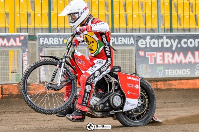 Trening żużlowców Falubazu Zielona Góra (30.05.2020).