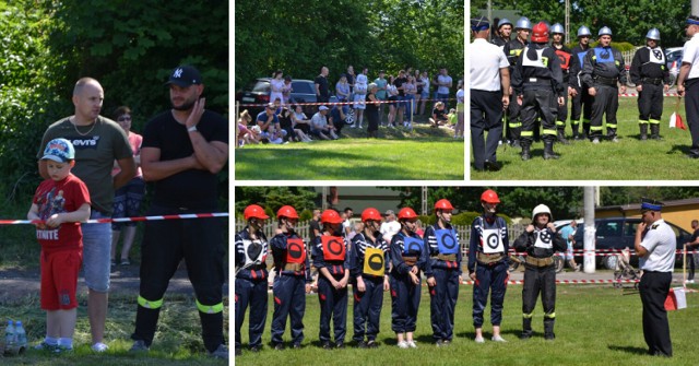 Zawody sportowo -pożarnicze gminy Lipno w Karnkowie. Walczyło 17 drużyn