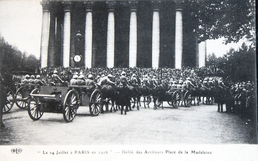 Parada zwycięstwa w Paryżu. W ten sposób uczczono zakończenie I wojny światowej