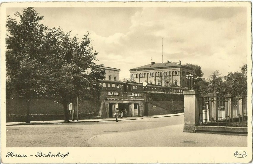 Dworzec kolejowy w  Żarach