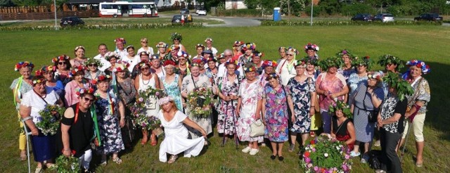 Atmosfera podczas świętojańskiego spotkania seniorów w Łojewie (gm. Inowrocław) była wspaniała!