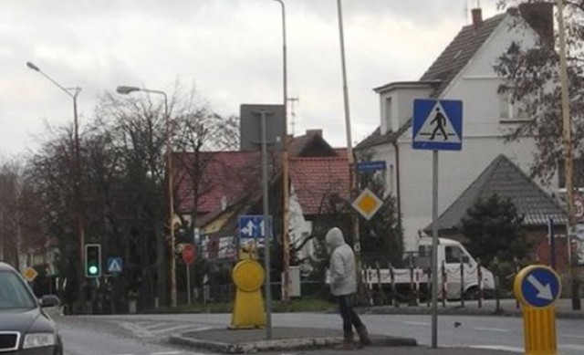 Potrącenie było na ulicy Szczecińskiej, w okolicy ulicy Moniuszki w Stargardzie.