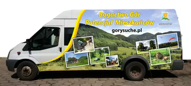 Darmowe busy Mieroszowskiej Komunikacji Gminnej będą również mobilnymi reklamami atrakcji Mieroszowa i jego sołectw