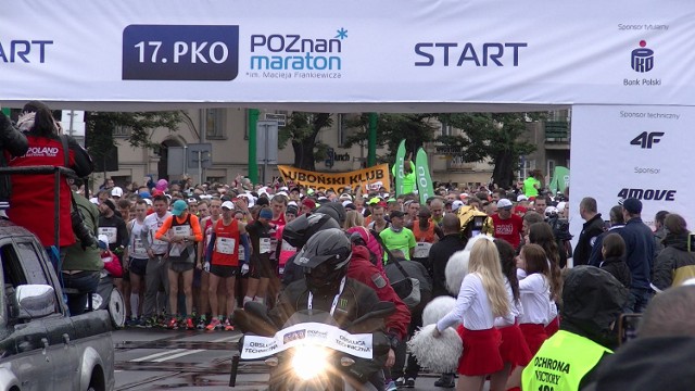 Poznań Maraton: Wyniki z poszczególnych punktów
