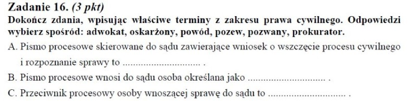 11 maja uczniowie napiszą maturę 2012 z WOS-u. Na naszej...