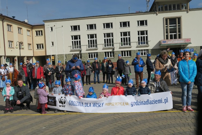 Godzina dla Wisły w Wiśle. Akcja fundacji WWF Polska [ZDJĘCIA]