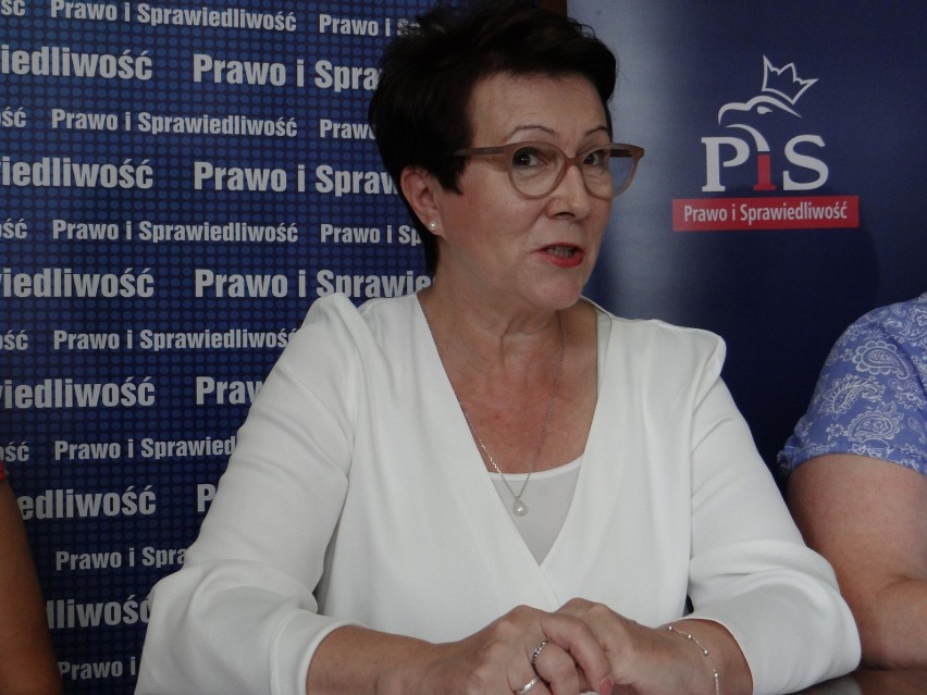Anna Milczanowska o poparciu dla kandydata PiS w Radomsku [ZDJĘCIA, FILM]