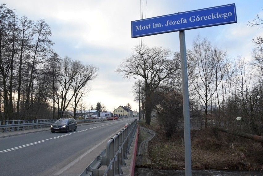 Most im. Józefa Góreckiego w Praszce.