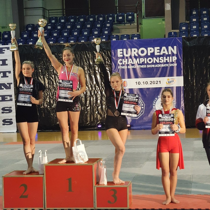 Na trzecim stopniu podium Magdalena Hrycenko