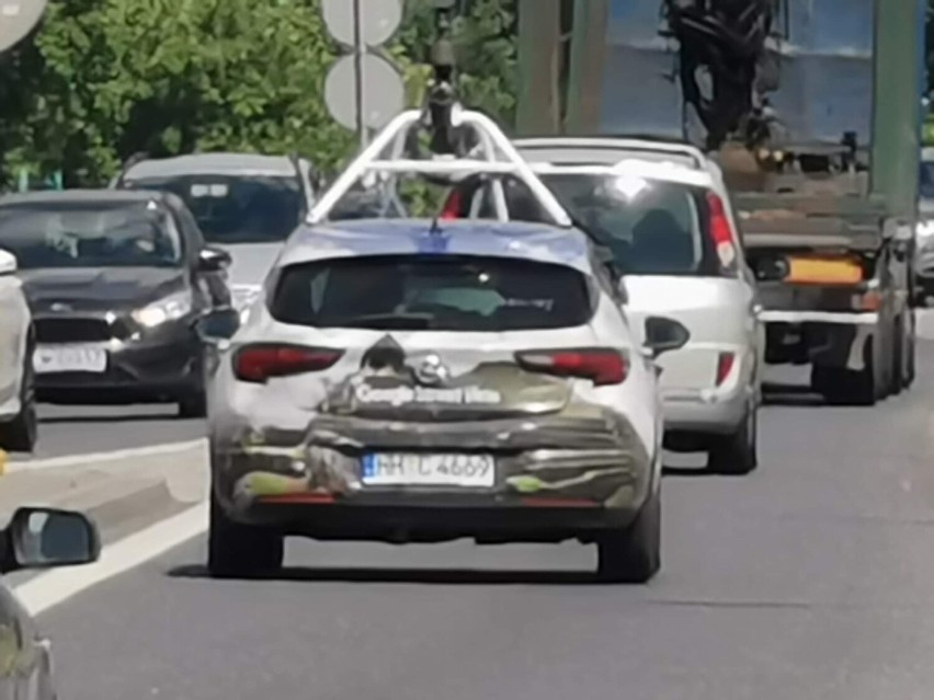 Samochody Google Maps we Włocławku