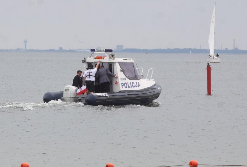 Gdynia: Policja otrzymała nowoczesną łódź (galeria)